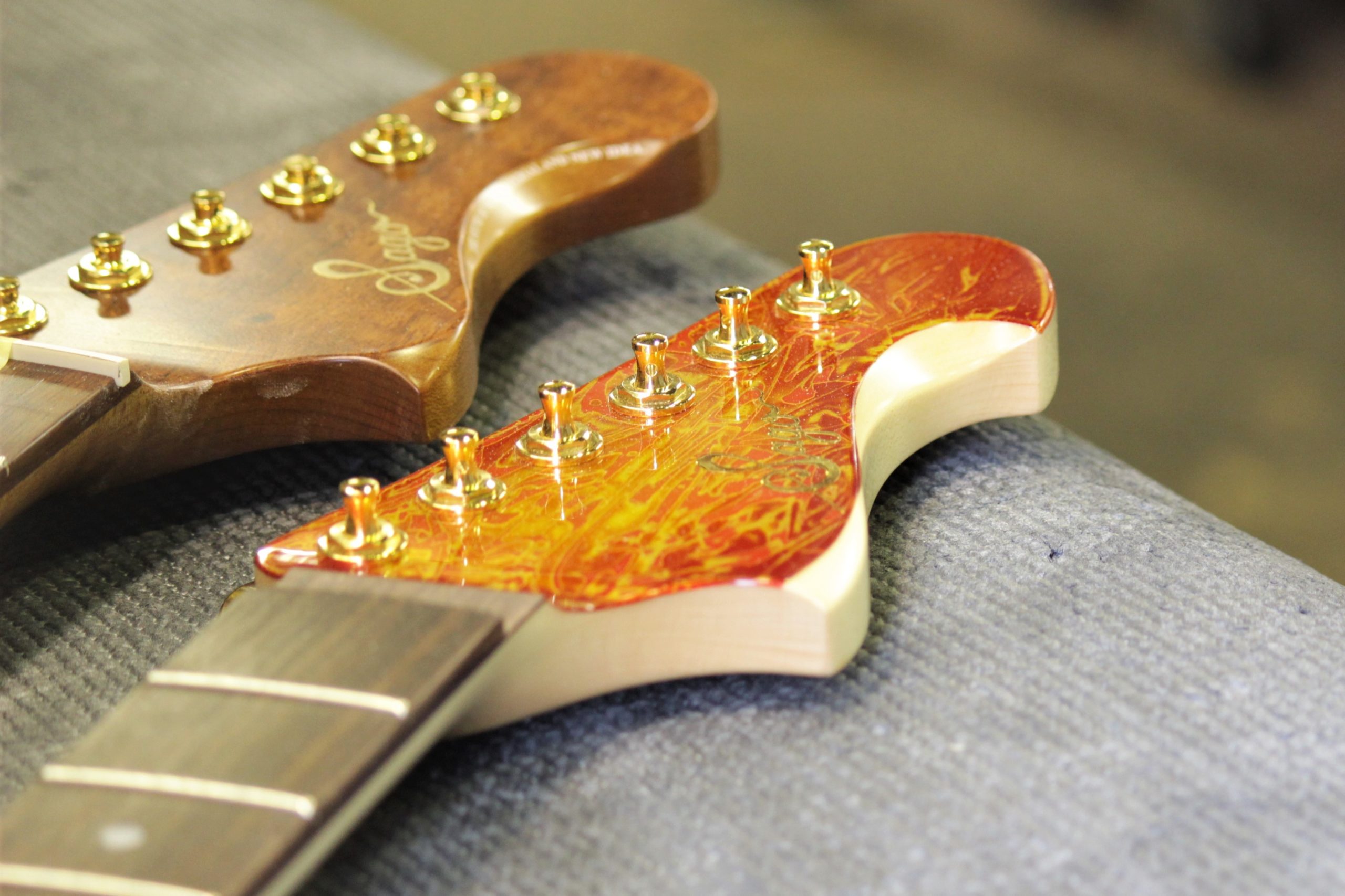 Sagoで楽器ができるまで ネック製作編 後編 Sago New Material Guitars