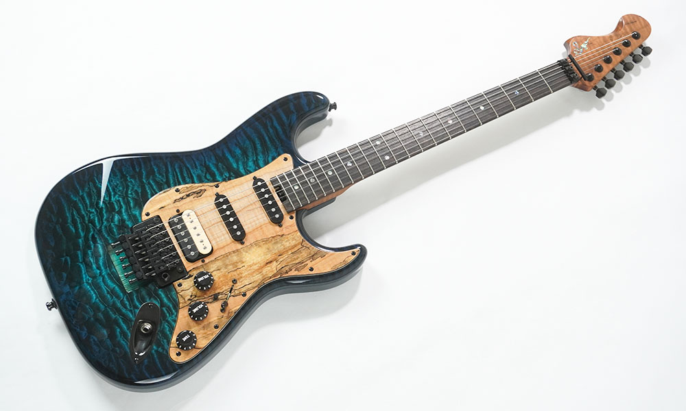 Sagoのストラトタイプのモデル Style-S | Sago New Material Guitars
