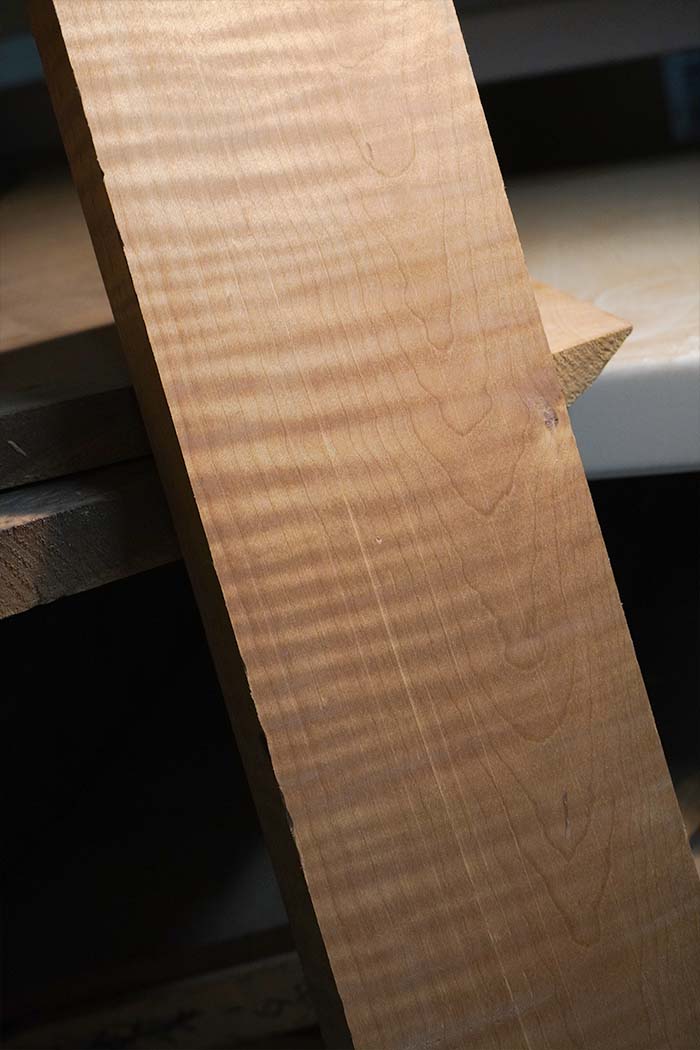 サーモメイプル - Flame Thermo Maple | Sago New Material Guitars