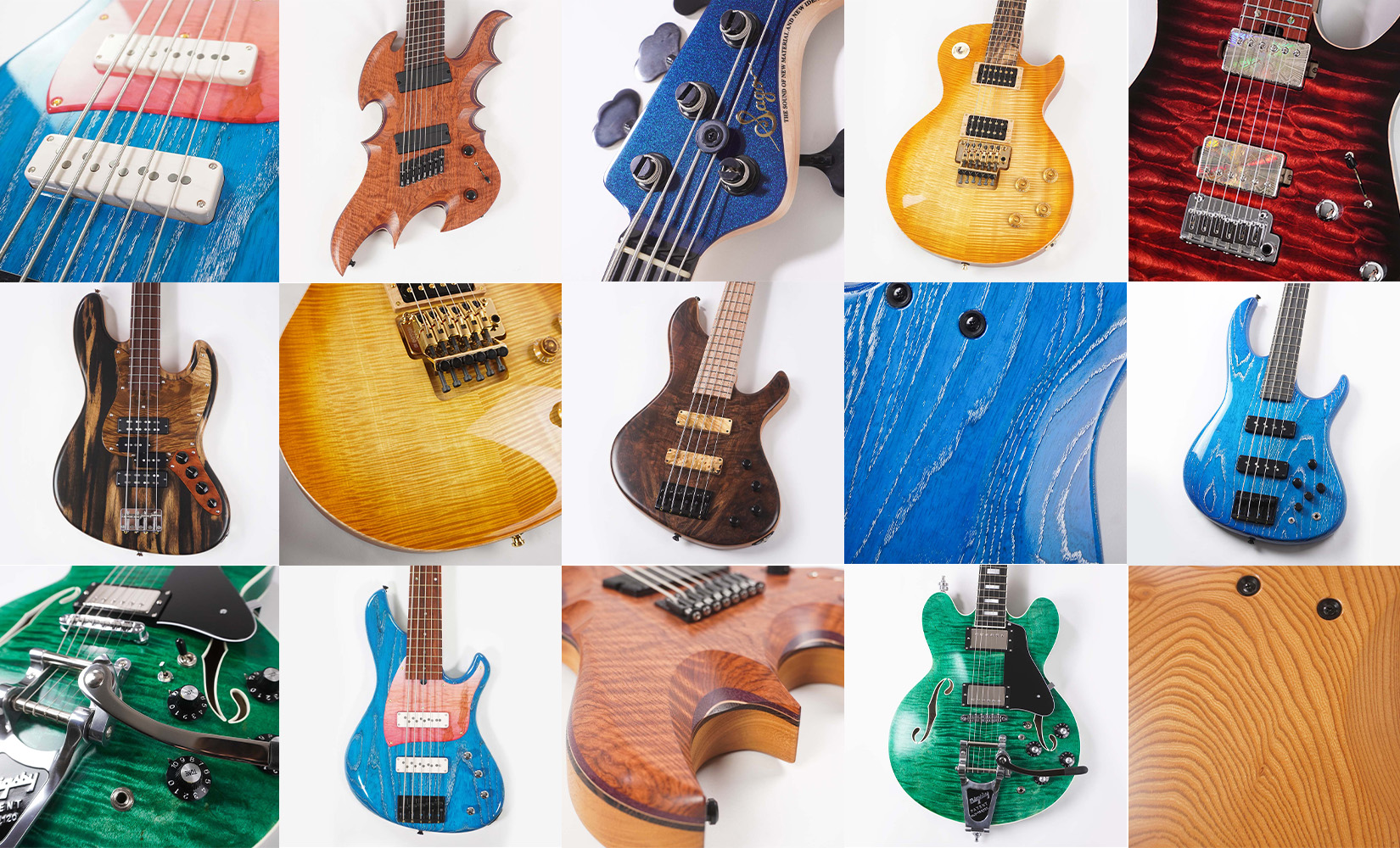 サゴギャラリー更新！ | Sago New Material Guitars