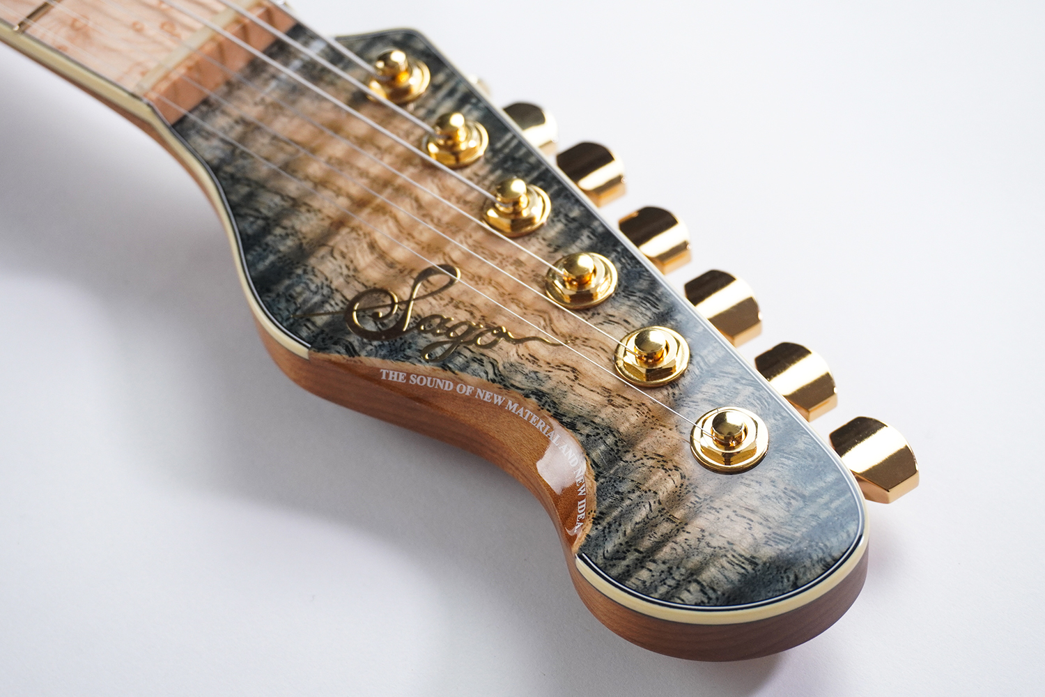 Warmoth 極太ネック 特注？ ストラトヘッド メイプル指板 - 楽器/器材