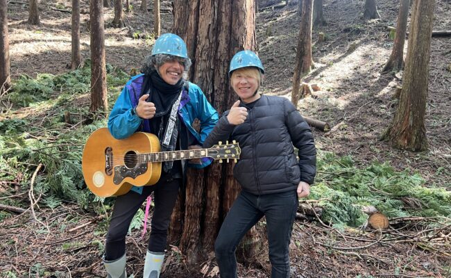 佐藤タイジ×ATENOTE×Sago！能登ヒバから生まれた「エクスカリバーV」を紹介